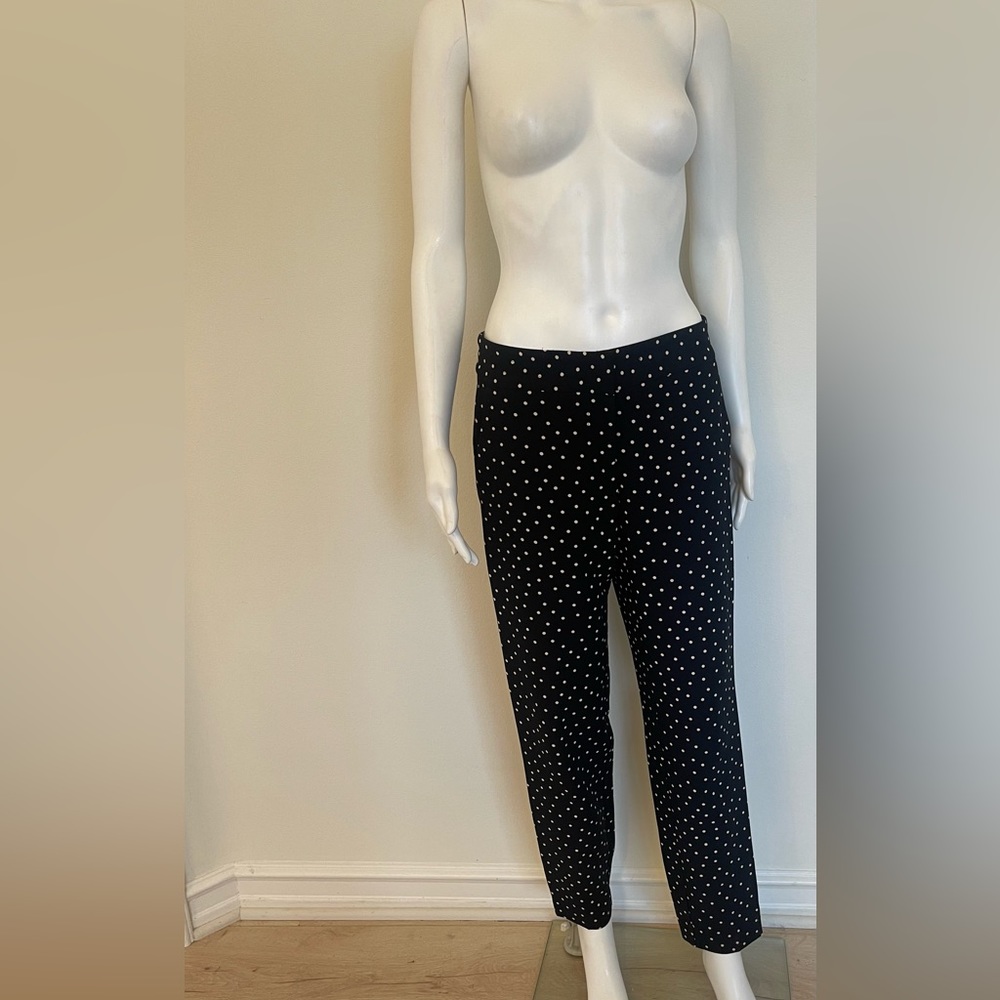 Ann Taylor Signature Polkadot Slacks - size 2 (size 4 fit)